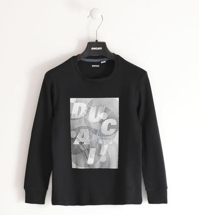 Maglietta Ducati 100% cotone con stampa NERO
