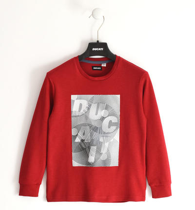Maglietta Ducati 100% cotone con stampa ROSSO