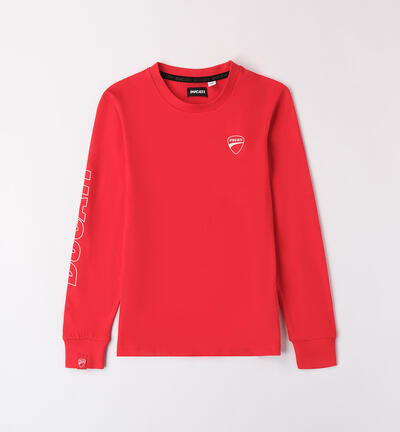 Ducati long-sleeved top for boys RED
