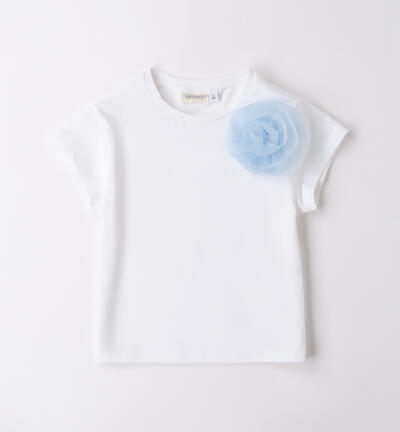 Girl's Sarabanda T-shirt WHITE