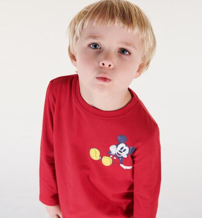Maglietta rossa Topolino per bambino ROSSO