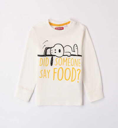 Maglietta Snoopy per bambino PANNA