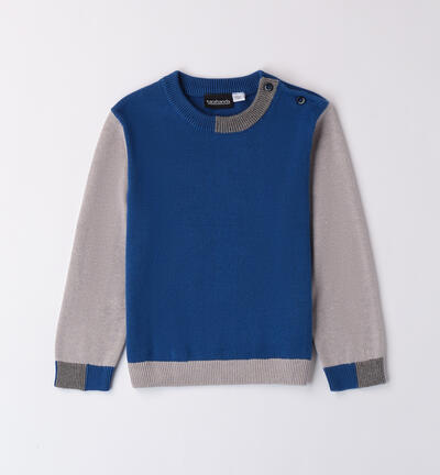 100% cotton sweater for boys BLUE