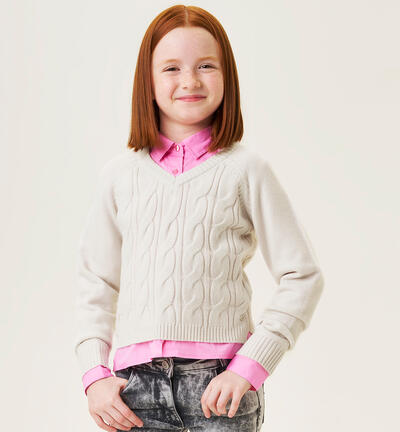 Sweater for girls GREY