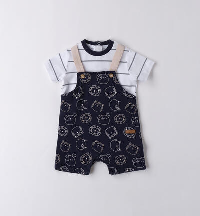 Baby romper BLUE