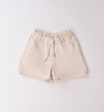 Girl's shorts BEIGE