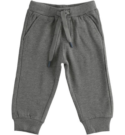 Pantalone bambino con coulisse GRIGIO