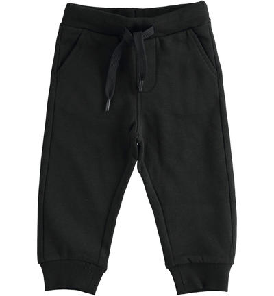Pantalone bambino con coulisse NERO