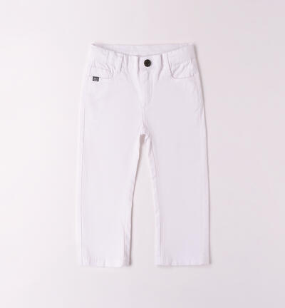 Pantalone da bambino BIANCO