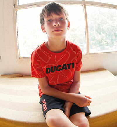 Ducati pants for boys BLACK