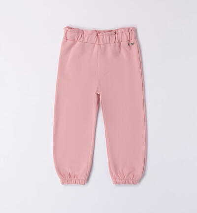 Pantalone in felpa per bambina ROSA
