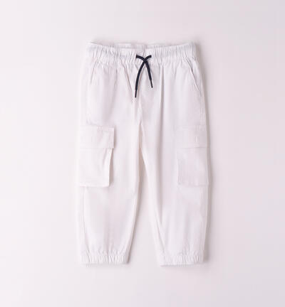 Pantalone per bambino BIANCO