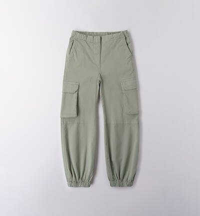 Pantalone per ragazza VERDE