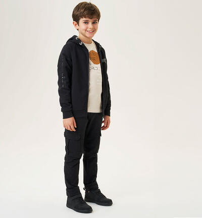 Sarabanda pants for boys BLACK