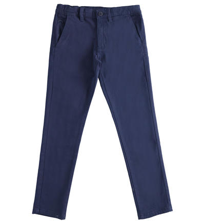 Pantalone slim fit ragazzo BLU
