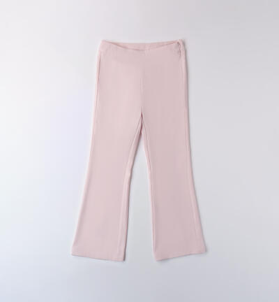 Pantaloni bambina eleganti ROSA