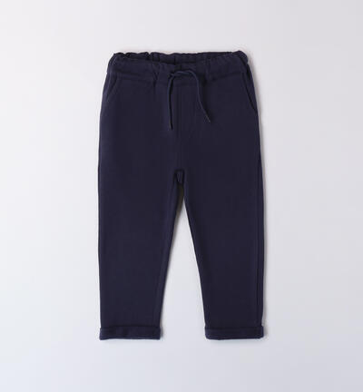 Pantaloni bambino eleganti BLU