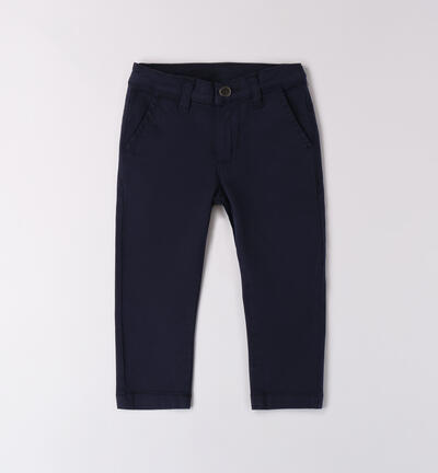 Regular pants for boys BLUE