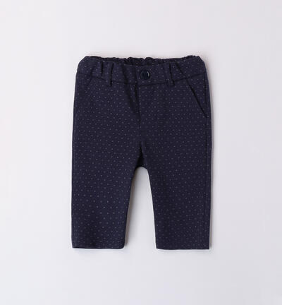 Pantaloni cerimonia bimbo BLU