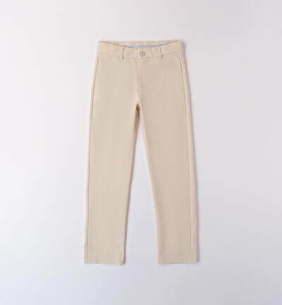 Pantaloni eleganti bambino PANNA