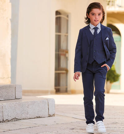 Pantaloni eleganti bambino BLU