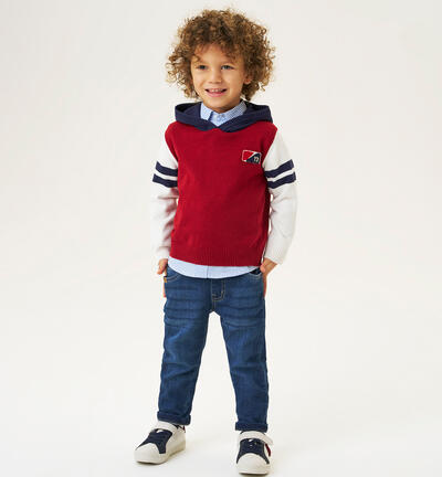 Pantaloni jeans bambino BLU