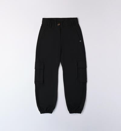 Pants for girls BLACK