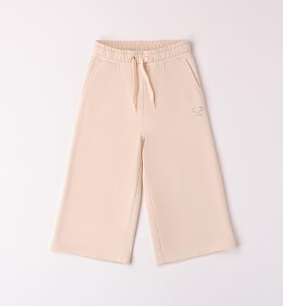 Pantaloni tuta bambina BEIGE