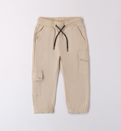 Pantaloni tuta bambino Sarabanda BEIGE