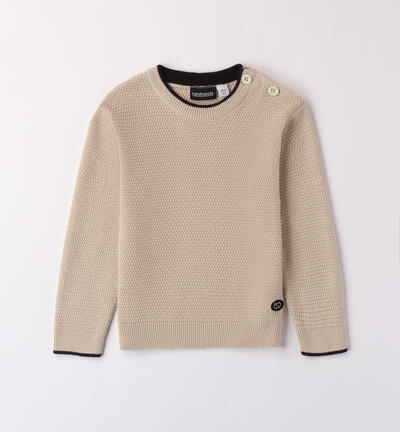 Pullover for boys BEIGE