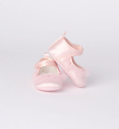 Scarpe bimba in tulle ROSA