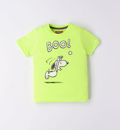 T-shirt bambino Peanuts VERDE