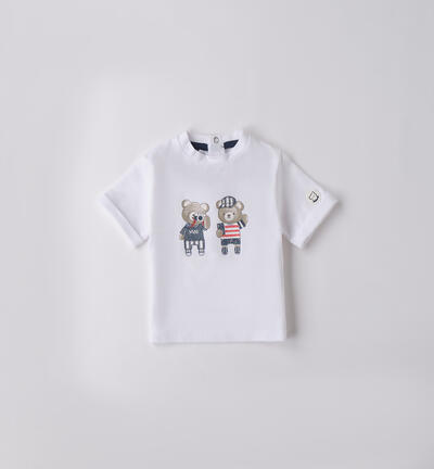 T-Shirt bimbo Minibanda BIANCO