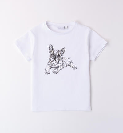 Girl's t-shirt Sarabanda WHITE