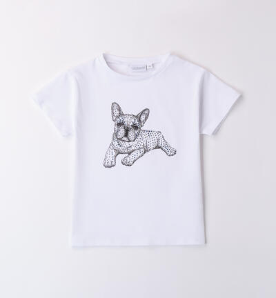 Girl's t-shirt Sarabanda WHITE