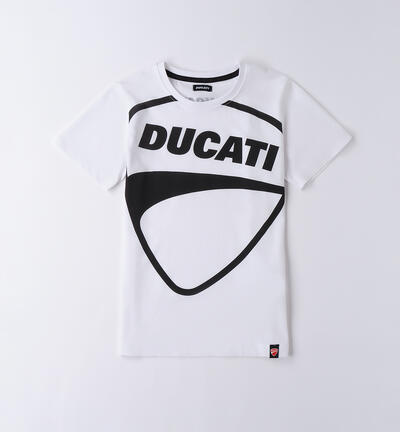 T-shirt Ducati per ragazzo BIANCO