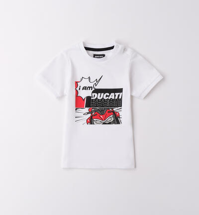 T-Shirt per bambino Ducati BIANCO