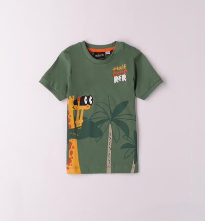 T-shirt Sarabanda bambino VERDE