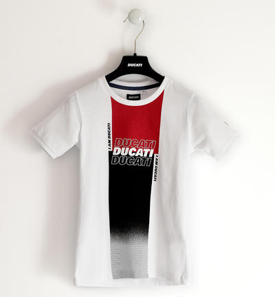 T-shirt Ducati per ragazzo BIANCO