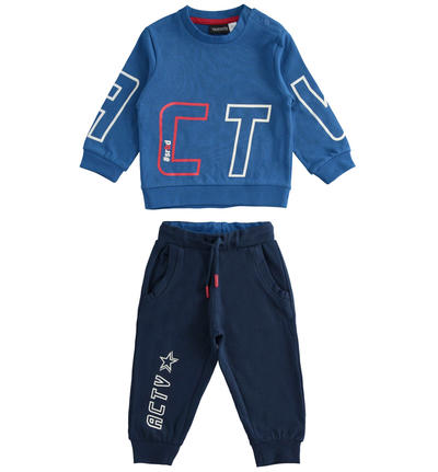 Tuta bambino grafiche varie BLU