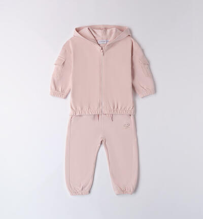 Tracksuit for girls PINK