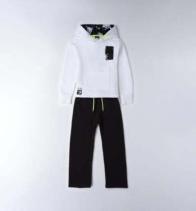 Boy's tracksuit WHITE