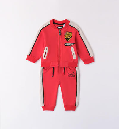 Ducati tracksuit for boys RED