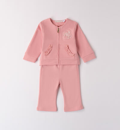 Winter suit for baby girl PINK