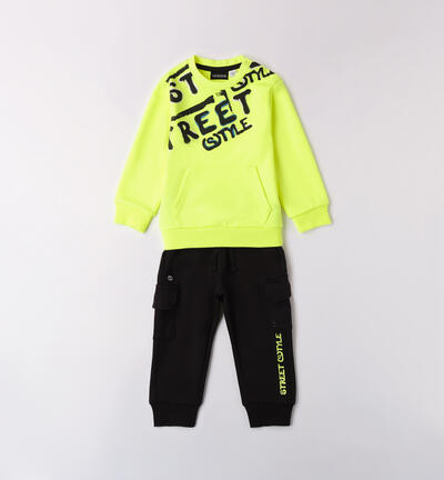 Tracksuit for boys GREEN