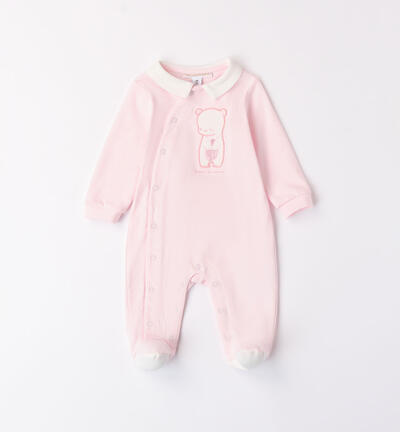 Tutina neonato modello unisex ROSA