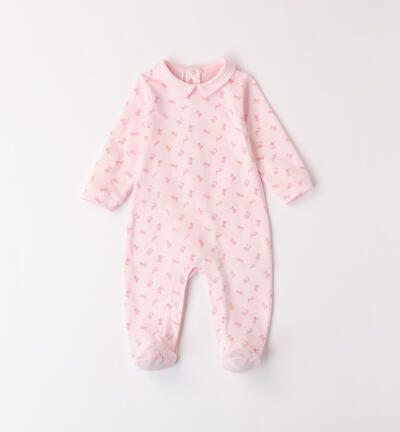 Unisex babygrow PINK