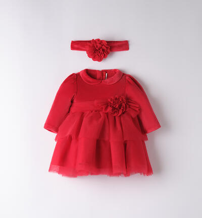 Ceremony dresses for baby girl RED