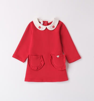 Dress for baby girl RED