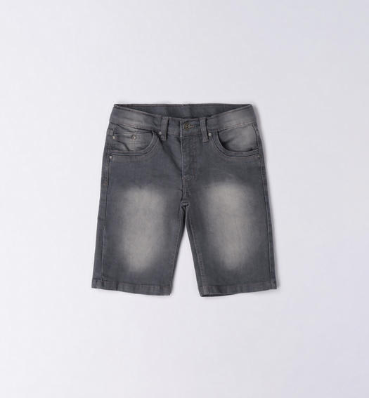 Jeans corto ragazzo da 8 a 16 anni Sarabanda GRIGIO CHIARO-7992